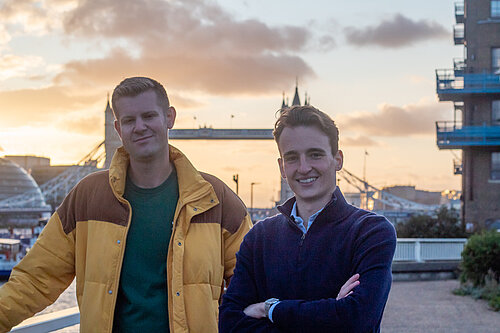 Tower Hamlets Candidates stand in front of Tower Bridge